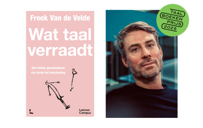 Wat taal verraadt van Freek Van de Velde wint Taalboekenprijs 2025
