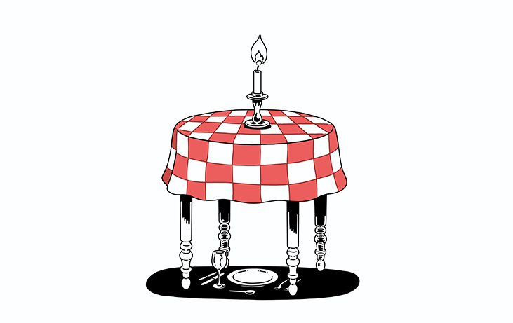 Waarom het bord op tafel ‘staat’, maar op de grond ‘ligt’